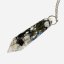 MAXI orgonite pendulum - opal, labradorite, kunzite and blue chalcedony MAXI orgonite pendulum - opal, labradorite, kunzite and blue chalcedony