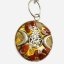 Orgonite necklace - pentagram - strength, protection, balance