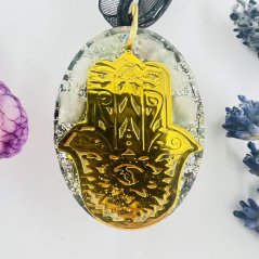 Orgonitový amulet  - NEBESKÁ RUKA