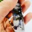 MAXI orgonite pendulum - opal, labradorite, kunzite and blue chalcedony MAXI orgonite pendulum - opal, labradorite, kunzite and blue chalcedony