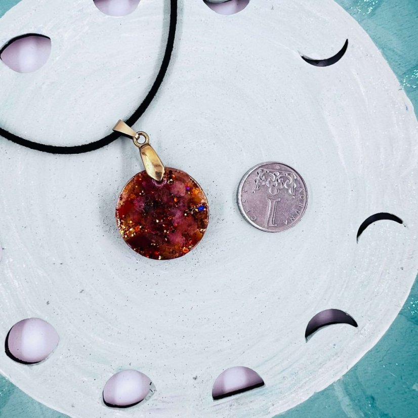 Orgonitový přívěšek / amulet / talisman - štěstí, optimismus a finance