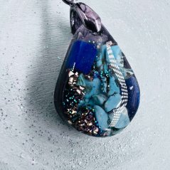 Orgonite pendant / amulet / talisman - for truth, protection and peace