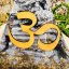 Orgonite pyramid for gentle transformation and concentration
