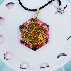 Orgonite pendant - for balance and optimism