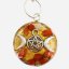 Orgonite necklace - pentagram - strength, protection, balance