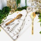 Ručně vypalovaná dřevěná prkénka