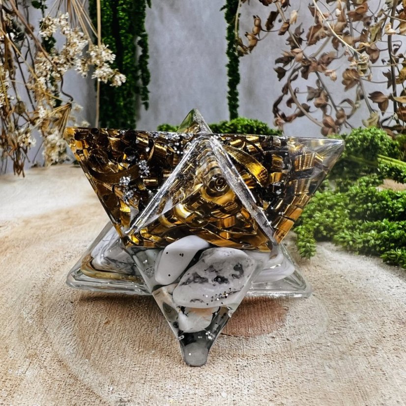 Orgonite merkaba - patience and calming