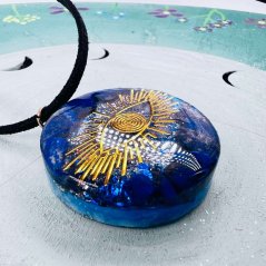 Orgonitový přívěšek / amulet / talisman - ochranu před negativitou, intuici, otevření třetího oka Orgonitový přívěšek / amulet / talisman - ochranu před negativitou, intuici, otevření třetího oka