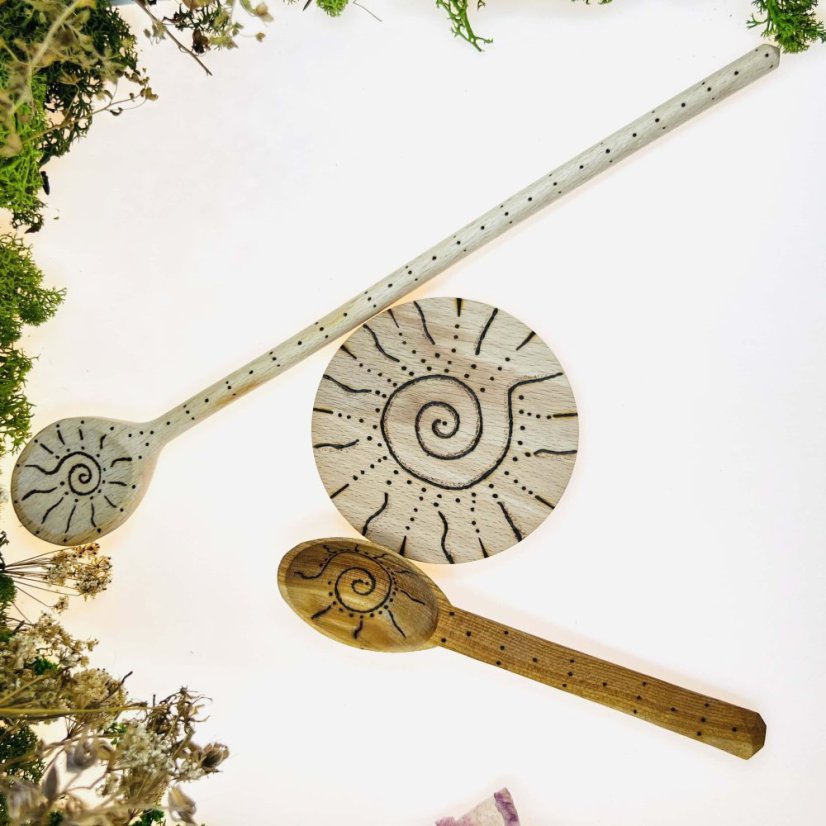 Set se sluneční spirálou