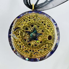 Orgonitový talisman - Tanec slunce a měsíce Orgonitový talisman - Tanec slunce a měsíce