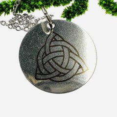 Autorský náhrdelník - Triquetra - propojení úrovní
