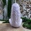 Natural ritual candle Gaia - goddess of the Earth - purple