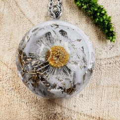 Orgonitový šperk / talisman s křišťálem - 2. jakost