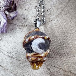 Autorský šperk s ametystem pro klid a harmonii Autorský šperk s ametystem pro klid a harmonii