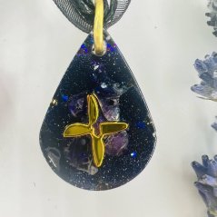Orgonitový amulet - přívěsek - ZBLOUDILÁ HVĚZDA Orgonitový amulet - přívěsek - ZBLOUDILÁ HVĚZDA