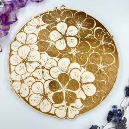 Dřevěná dekorace - Jin Jang