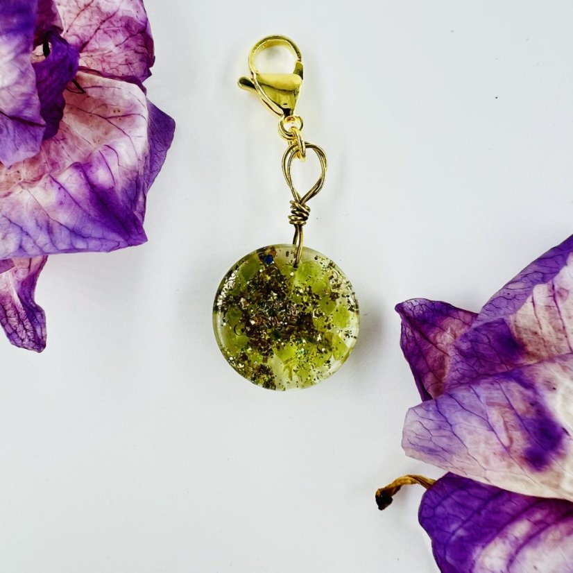 Orgonitový šperk pro zvířátko pro zmírnění nervozity a posílení klidu