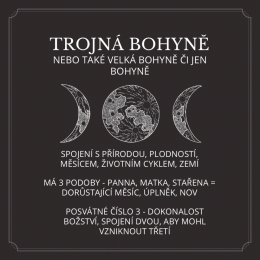 Význam symbolu Trojná bohyně