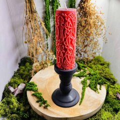 Vysoký svícen – černý - elegance, originalita a všestrannost