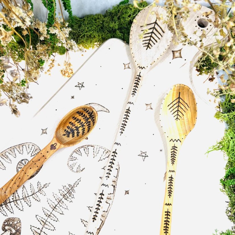 Bukové prkénko - lesní magie - velké