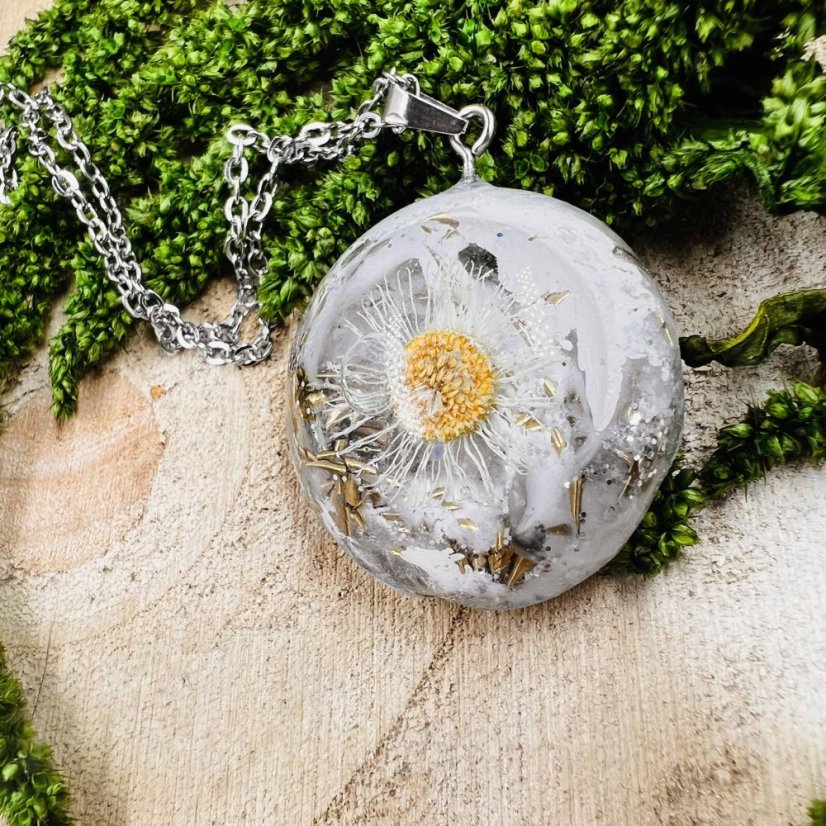 Orgonitový šperk / talisman s křišťálem - 2. jakost¨