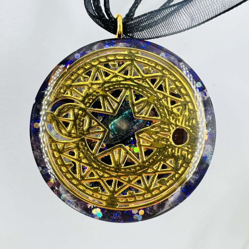 Orgonitový talisman - Tanec slunce a měsíce
