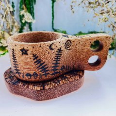 Kokosová kuksa - kouzelný les - malá