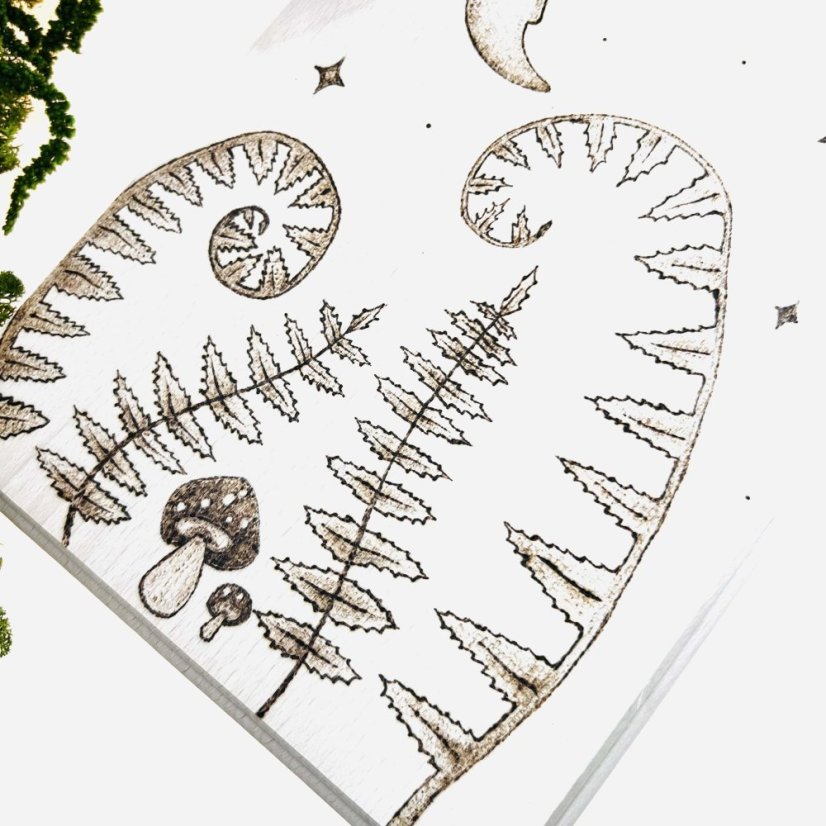 Bukové prkénko - lesní magie - velké