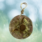 Orgonitový šperk pro zvířátko se zlatonkou