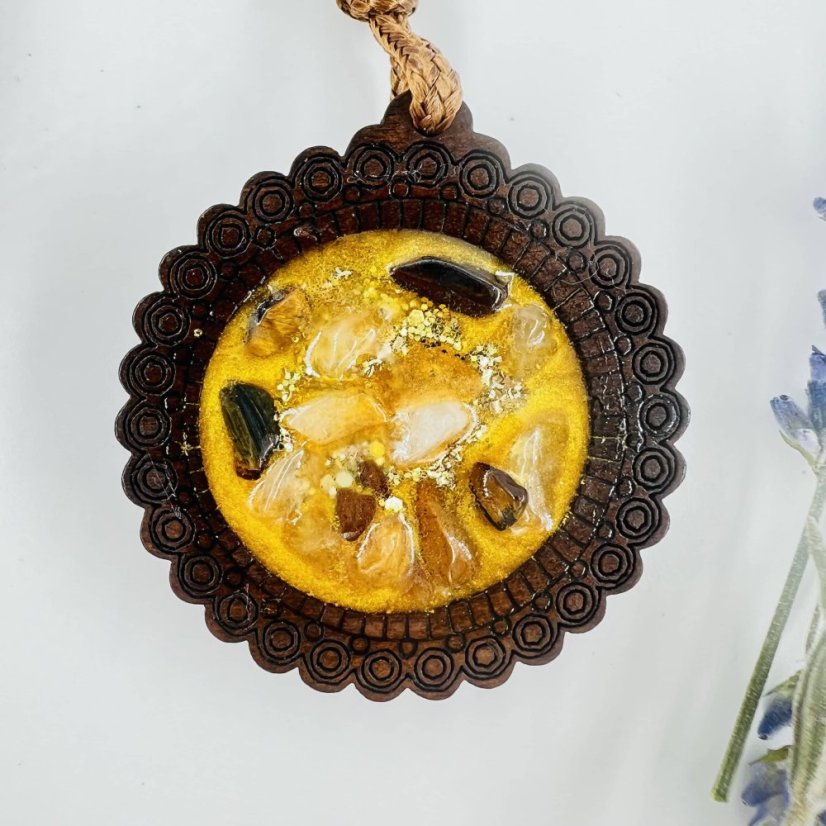 Orgonitový amulet - Sluneční svit