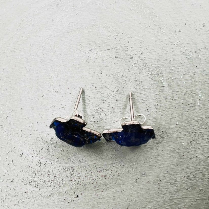 Orgonite earrings (crosses) for health