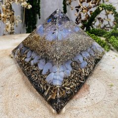 Orgonite pyramid to soothe tension and emotions