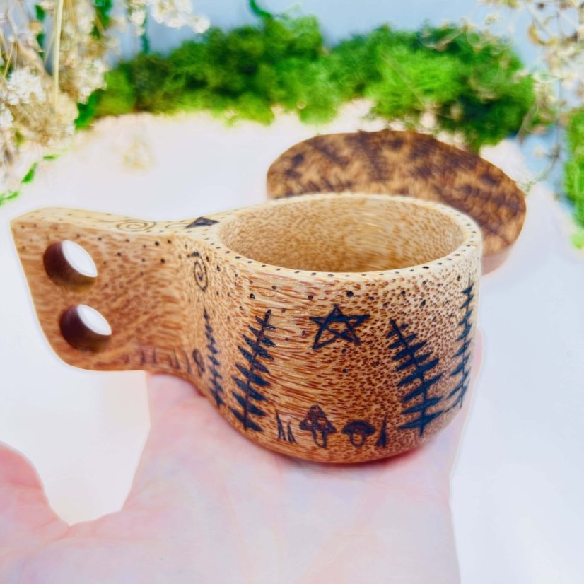 Kokosová kuksa - kouzelný les - malá