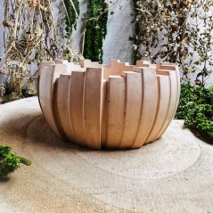 Magická miska pod svíčku - cihlová