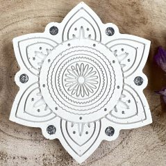 Magická podložka pod svíčku - mandala pro harmonii Magická podložka pod svíčku - mandala pro harmonii