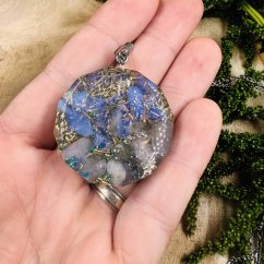 Orgonitový šperk / talisman opály a jadeity - pro harmonii, hojnost, inspiraci