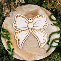 Autorská dekorace - Mašle - velká