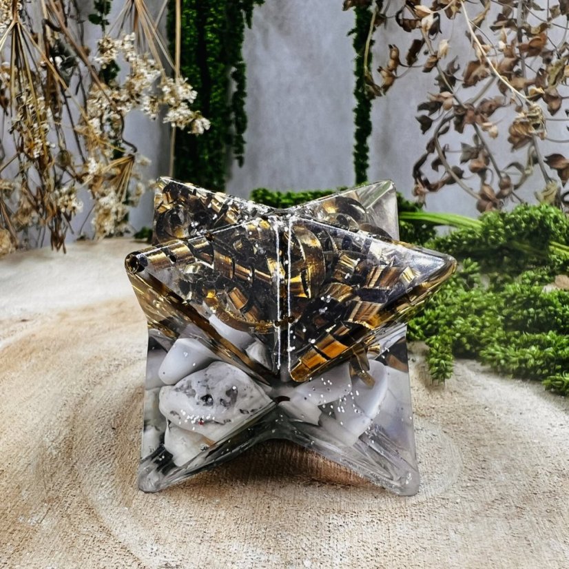 Orgonite merkaba - patience and calming