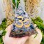 Orgonite pyramid for gentle transformation and concentration