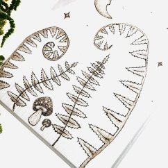 Bukové prkénko - lesní magie - velké