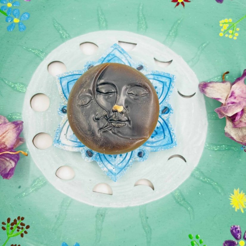 Magická podložka pod svíčku - mandala pro úspěch