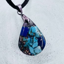 Orgonitový přívěšek / amulet / talisman - pro pravdu, ochranu a klid