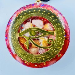 Orgonitový amulet / přívěsek / talisman - BOŽSKÉ OKO