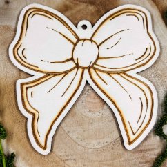 Autorská dekorace - Mašle - velká