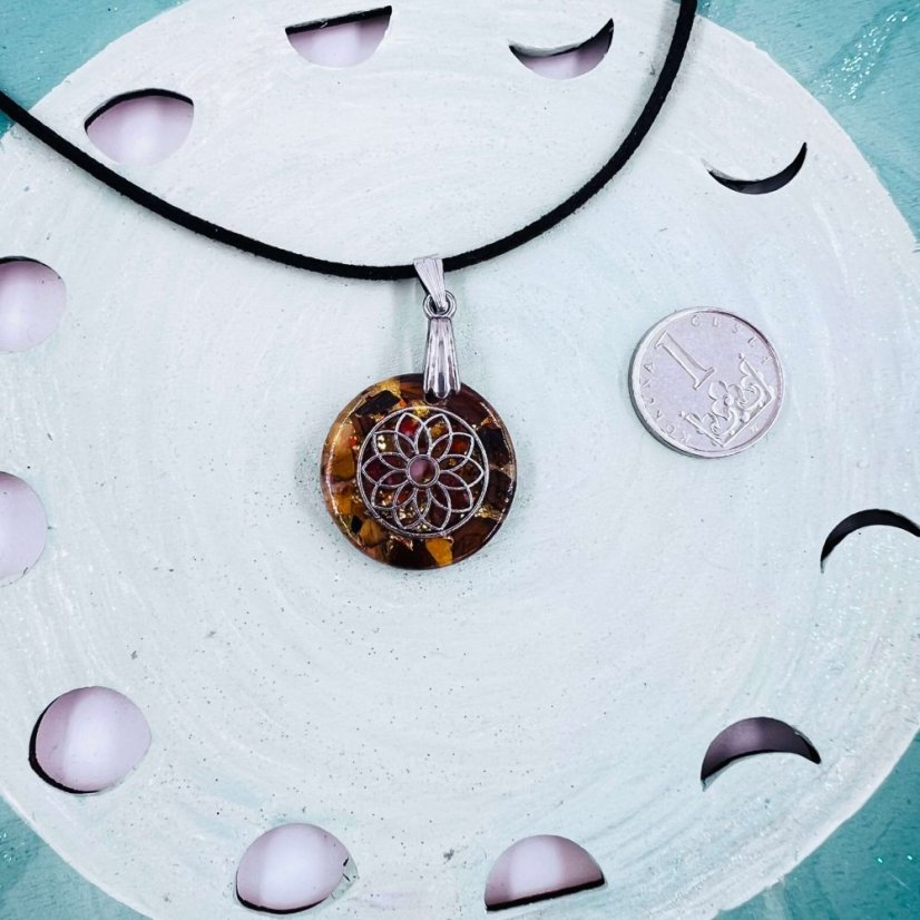 Orgonitový přívěšek / amulet / talisman - pro odvahu, odhodlání a sílu