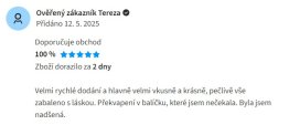 Recenze zákaznice