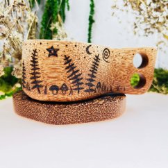 Kokosová kuksa - kouzelný les - malá