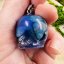 Orgonite skull pendant – for communication and inspiration