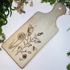 Bukové prkénko - luční kvítí - střední