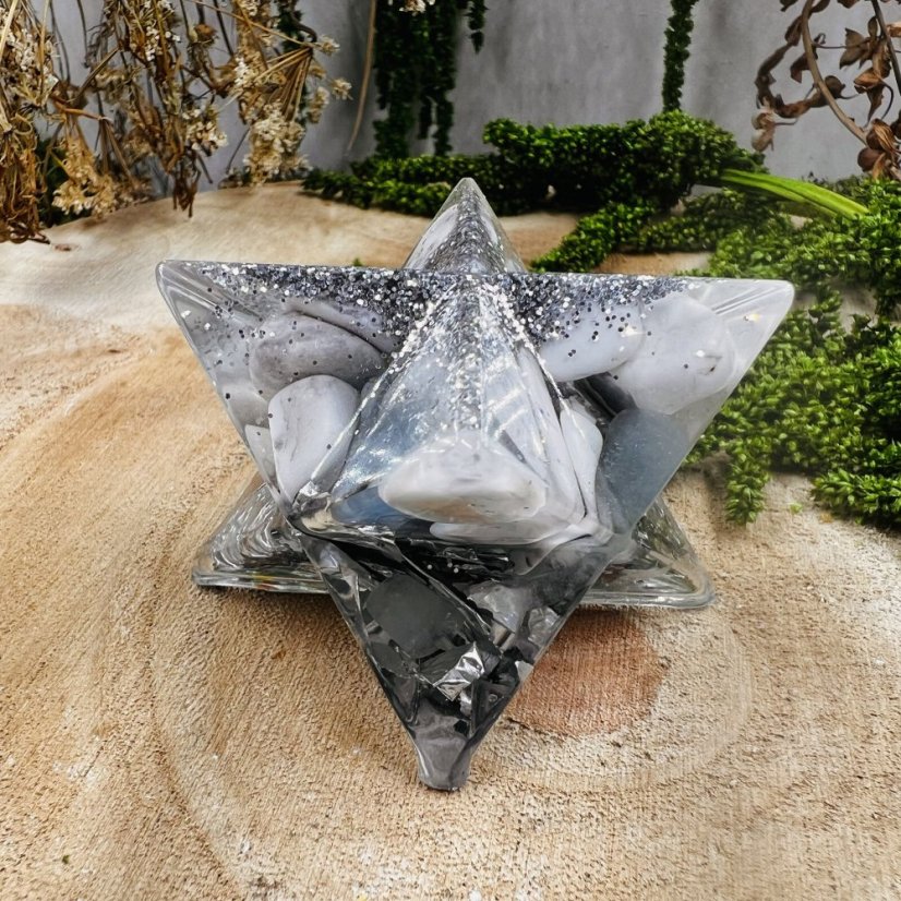 Orgonite merkaba - communication, courage, release